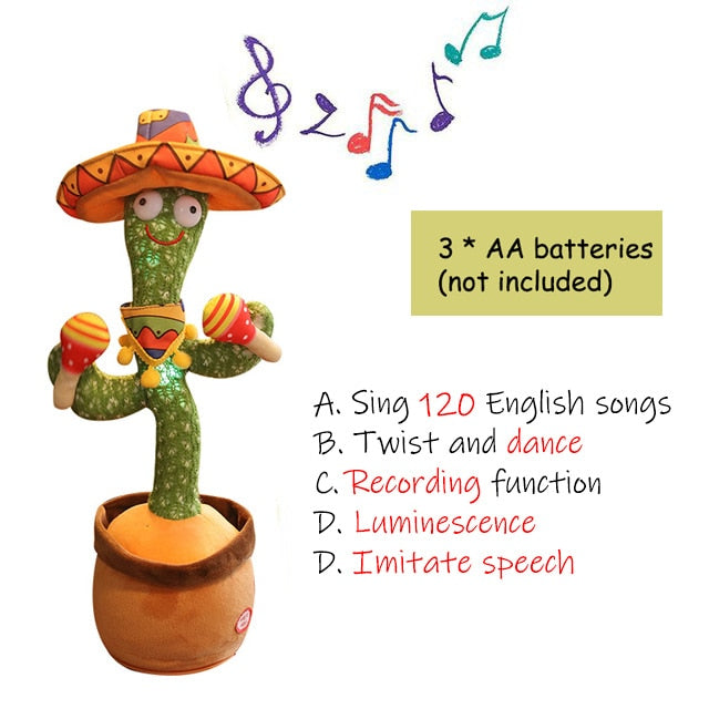 Wiggling Talking Cactus