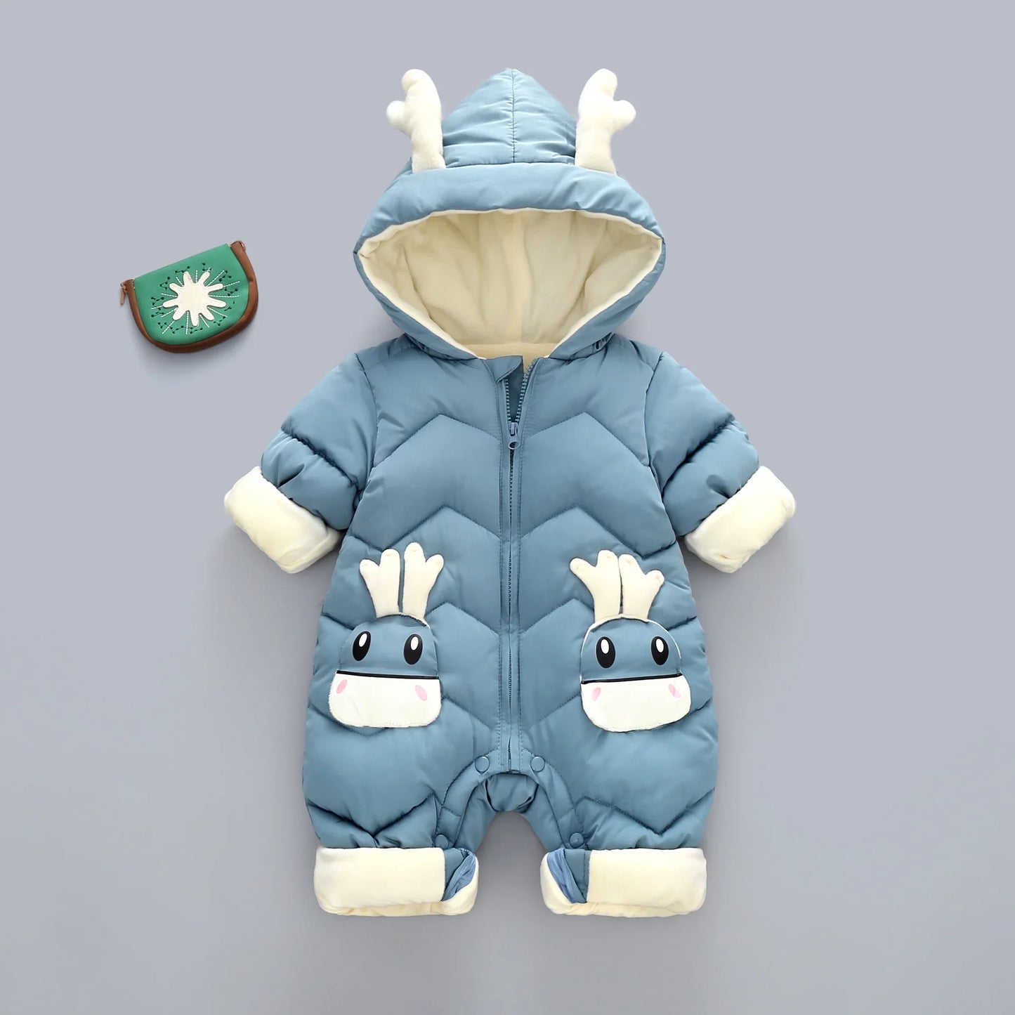 Baby Warm Winter Snowsuit with Hood