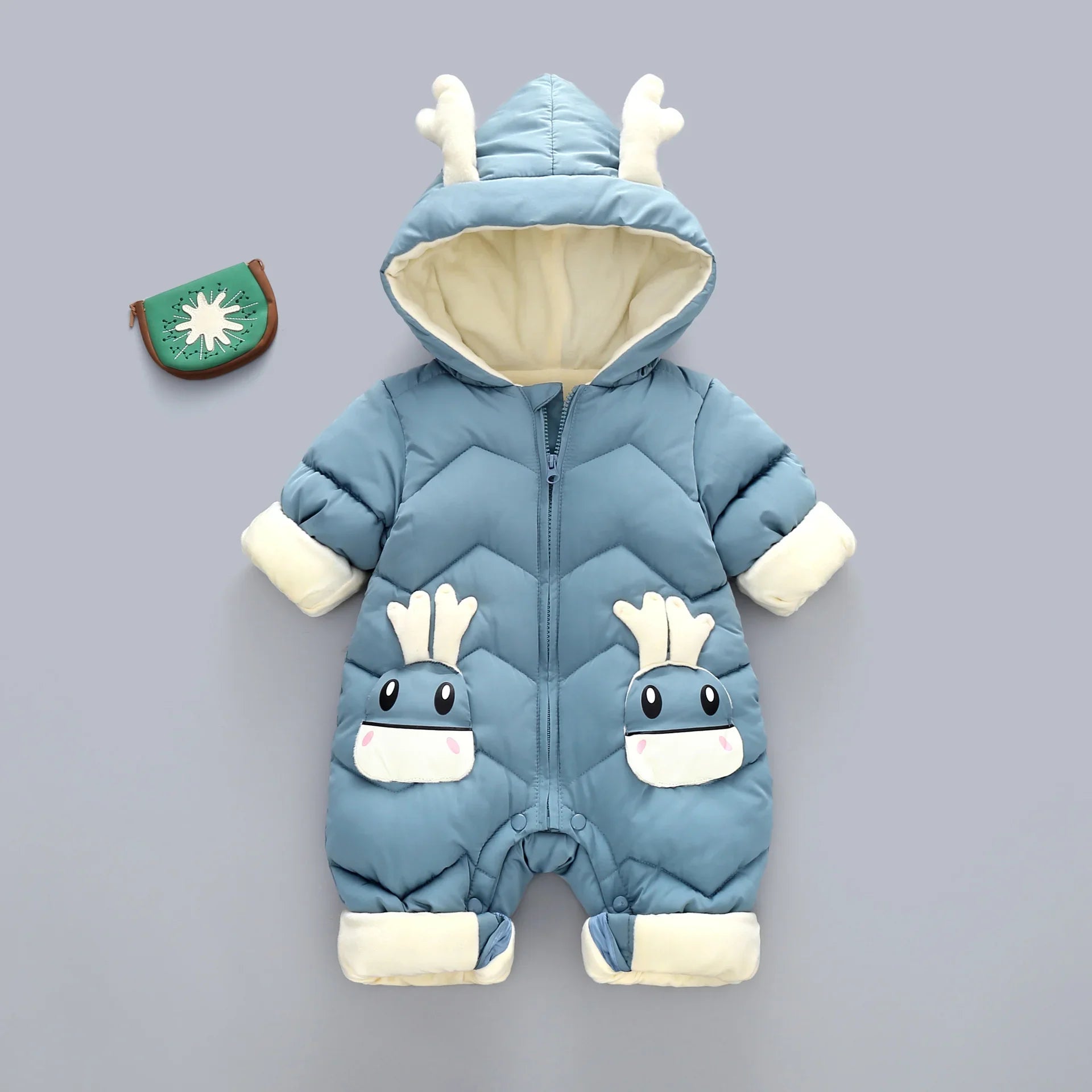 Baby Warm Winter Snowsuit with Hood
