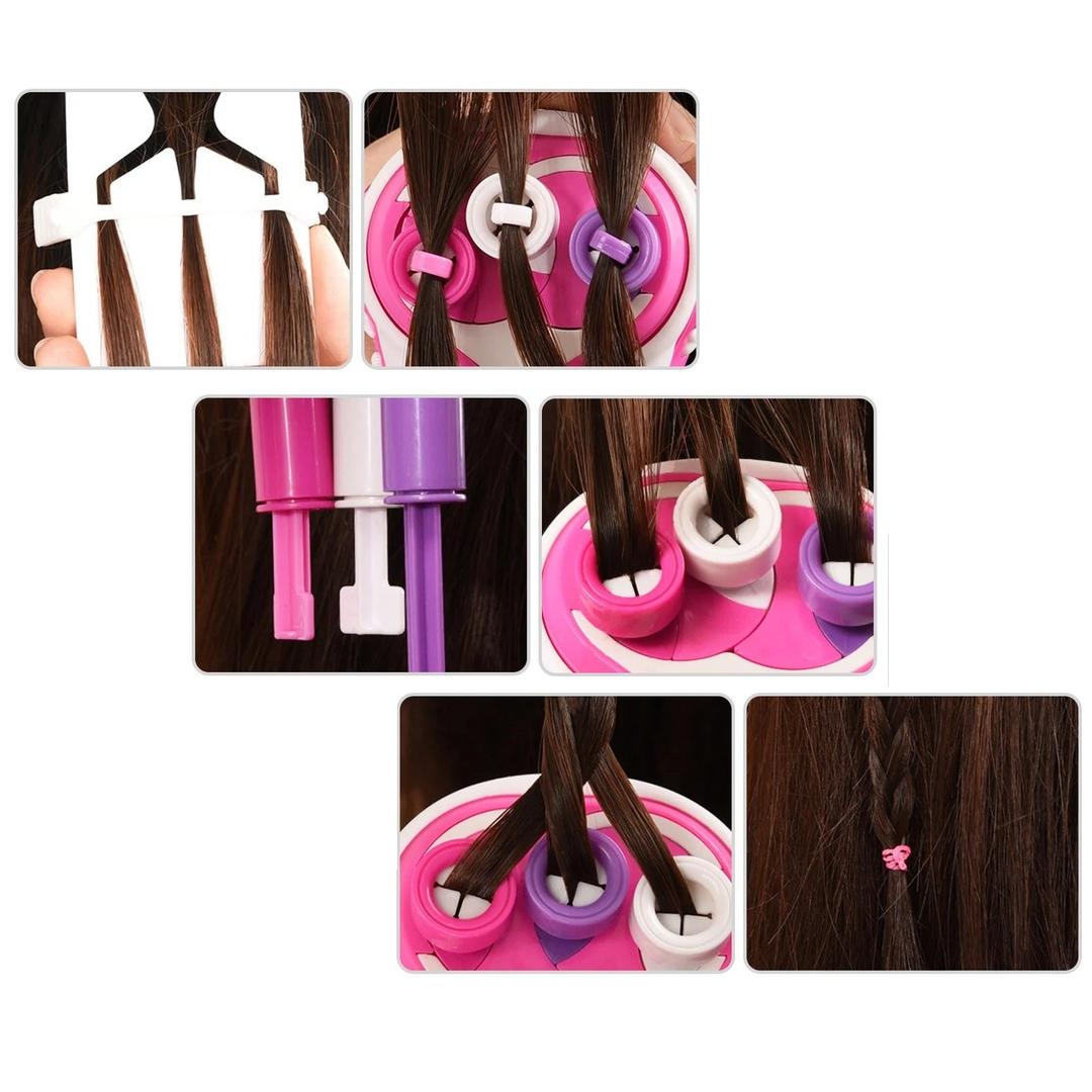 Kids' Automatic Braiding Set – Fun and Creative Hairstyling