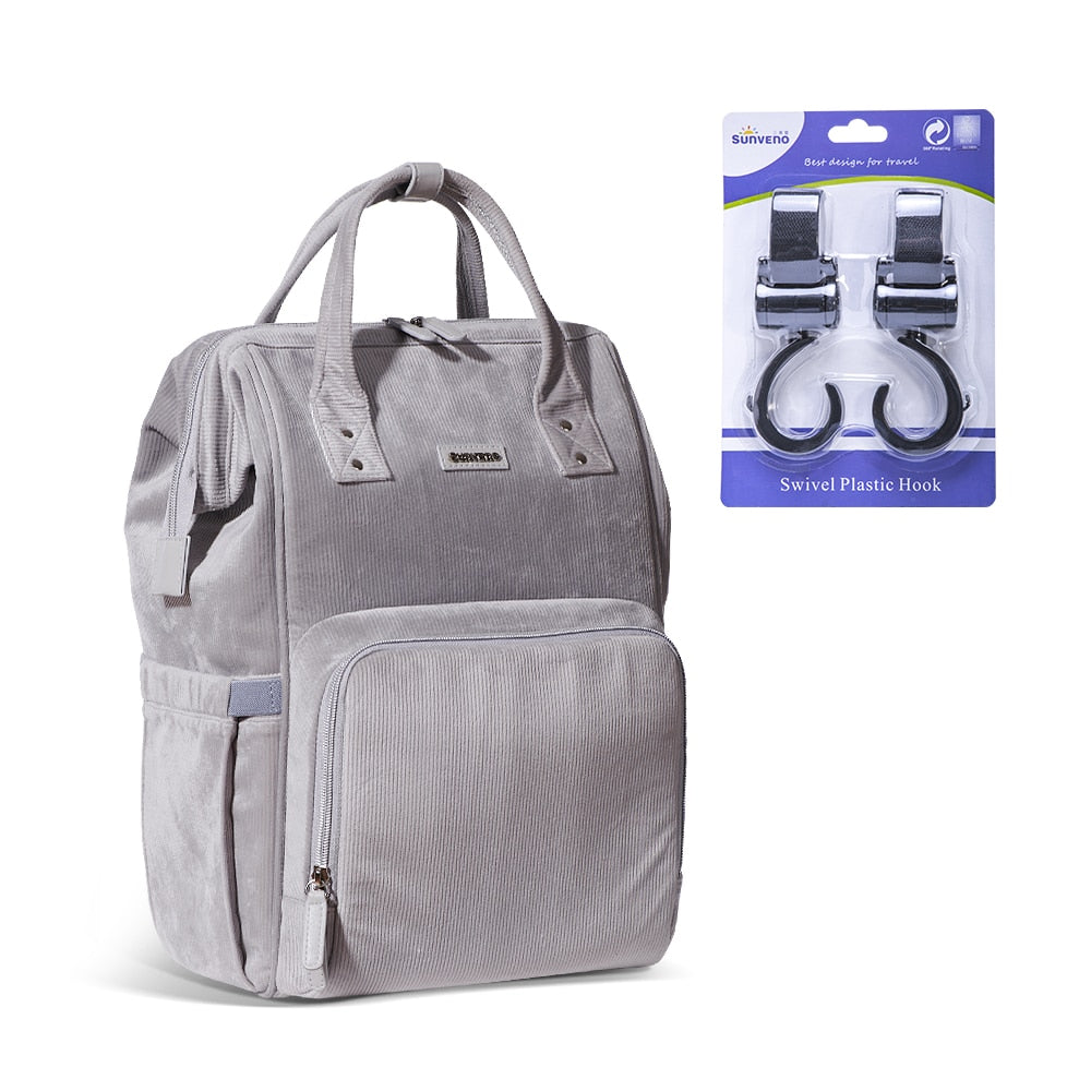 Corduroy Diaper Bag