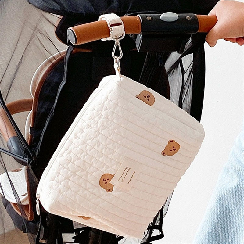 Quilted Diaper Organizer