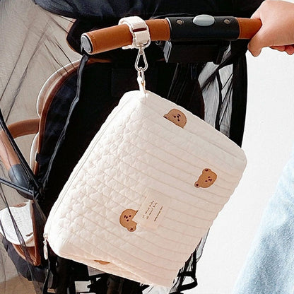 Quilted Diaper Organizer