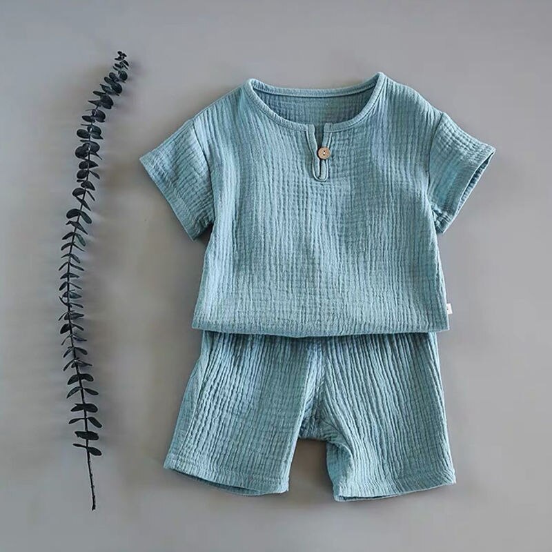Crinkle Lounge - Moss 5-6Y product view