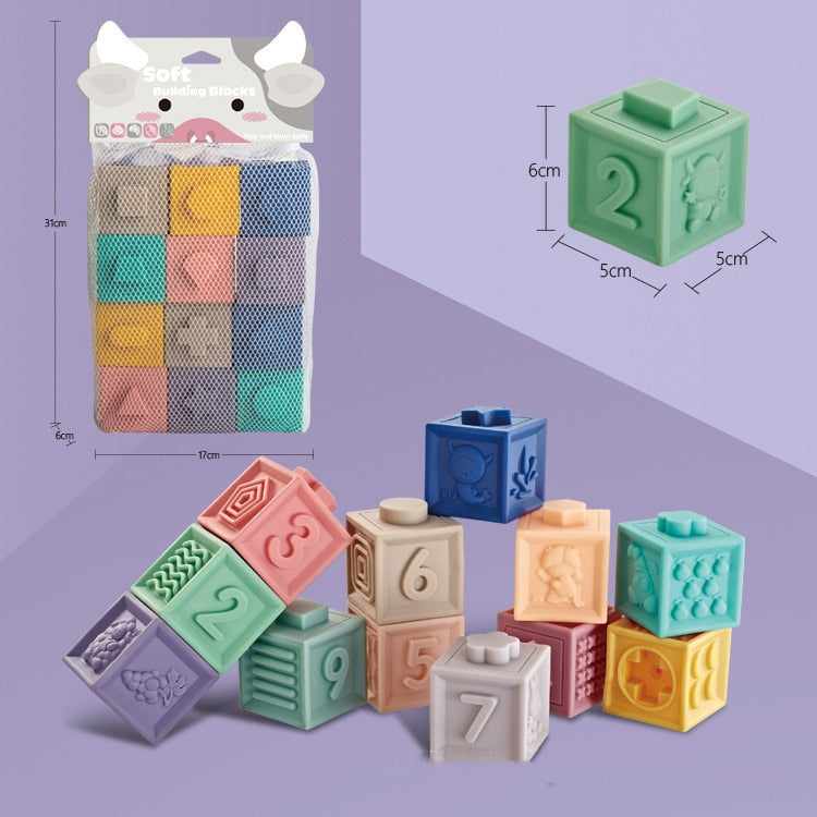Flexi Stack Building Soft Blocks