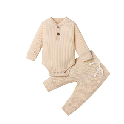 Ribbed Cotton Baby Set