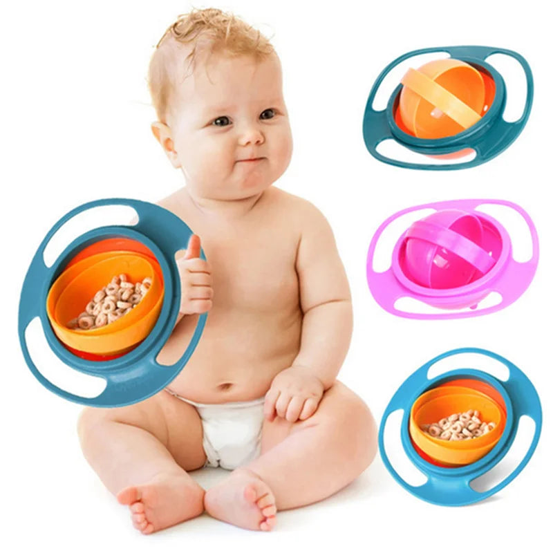 360° Anti-Spill Bowl for Babies & Kids