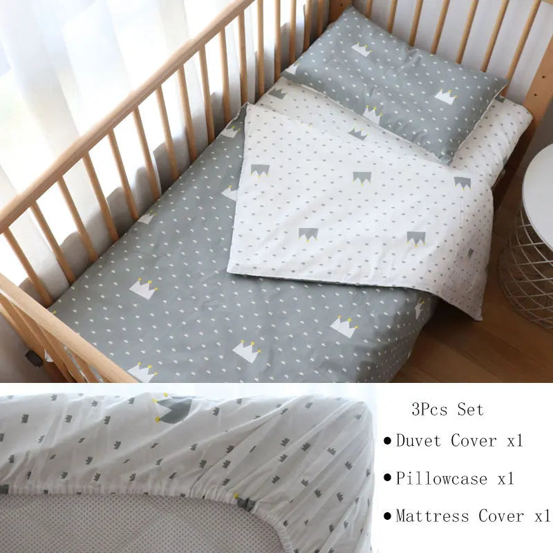 Baby Bed - SpaceBear 3Pcs Flat product view