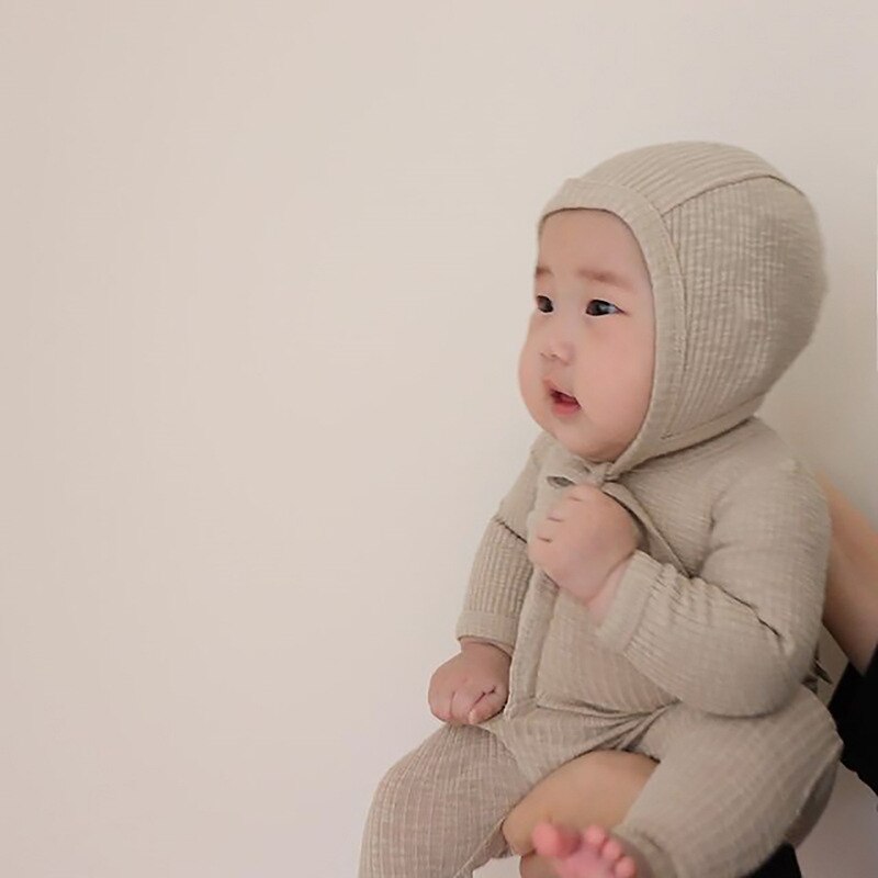 Ribbed Lounge and Beanie Set