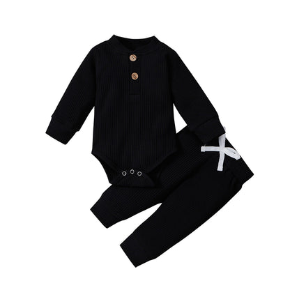 Ribbed Cotton Baby Set