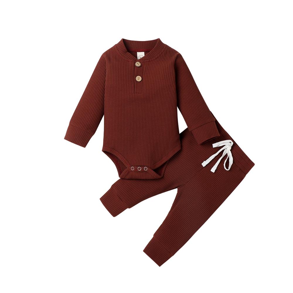 Ribbed Cotton Baby Set