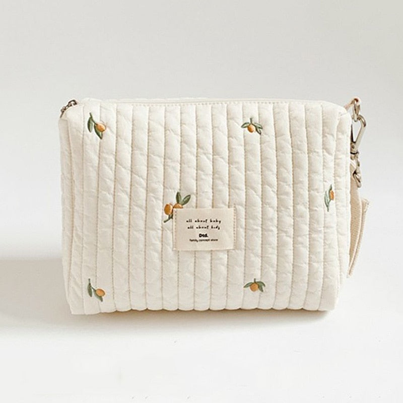 Quilted Diaper Organizer