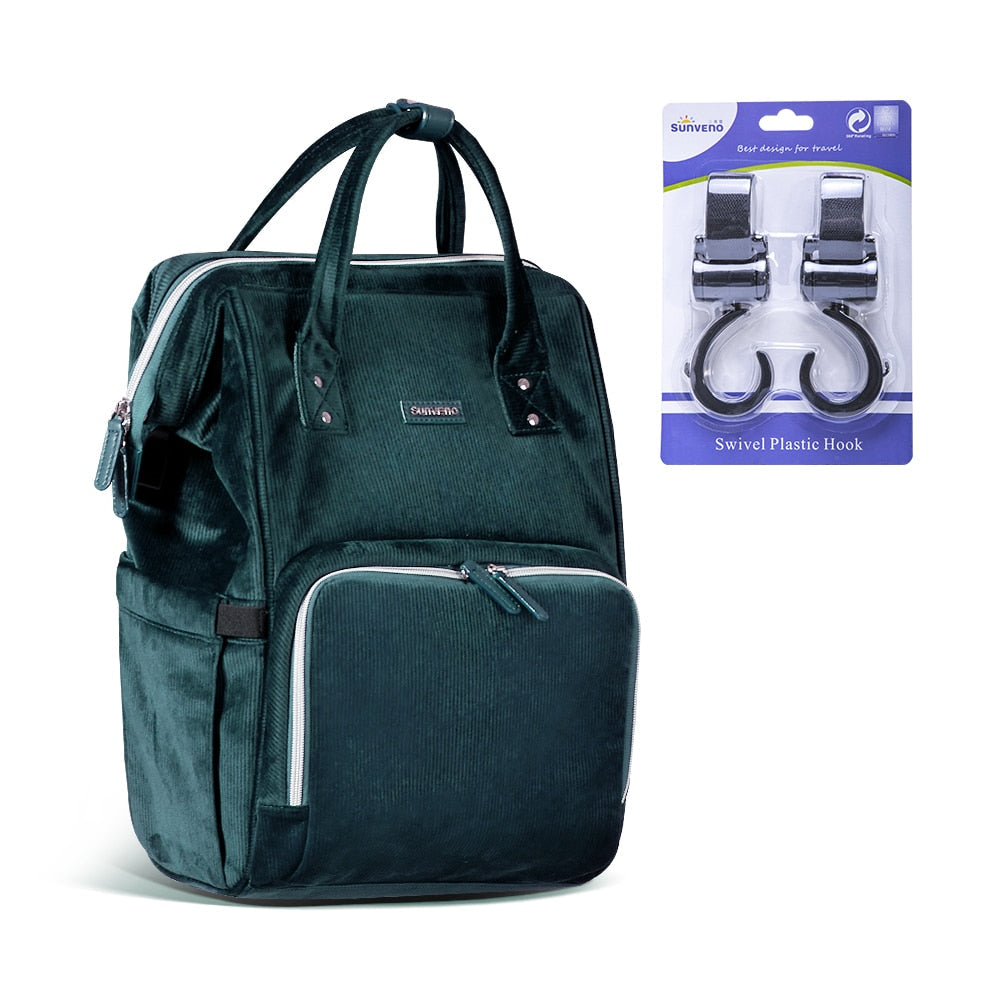 Corduroy Diaper Bag