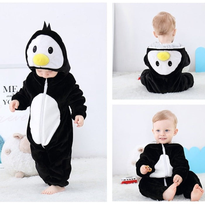 Baby Romper - white rabbit 12M product view