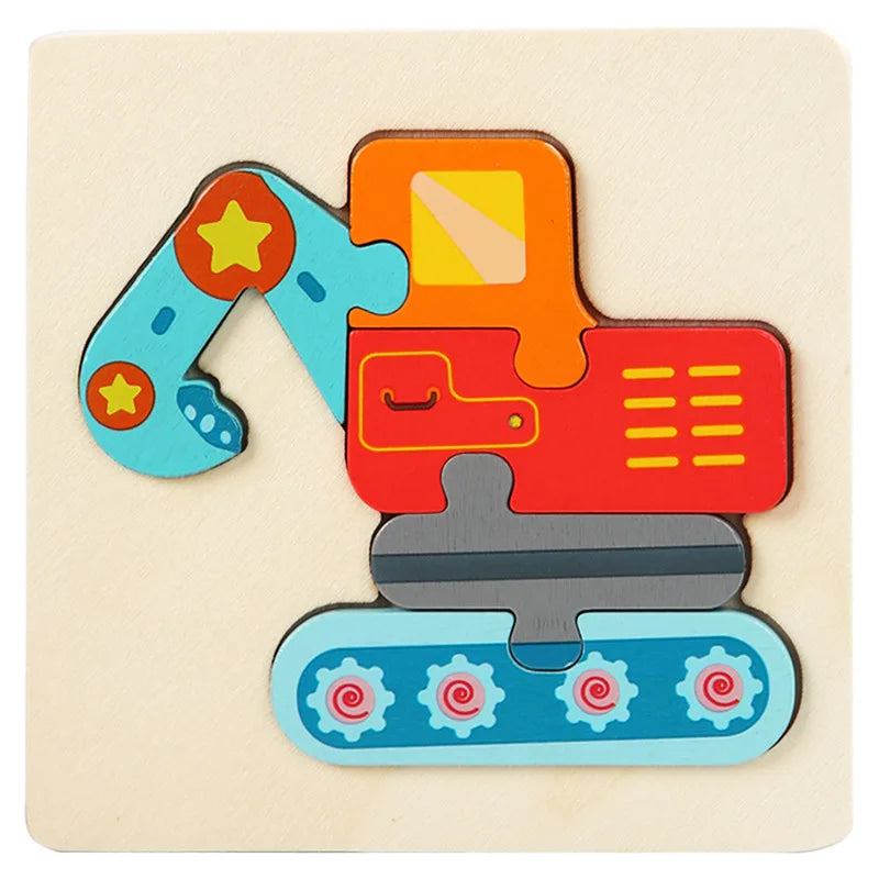 Wooden Toy - Tractor product view