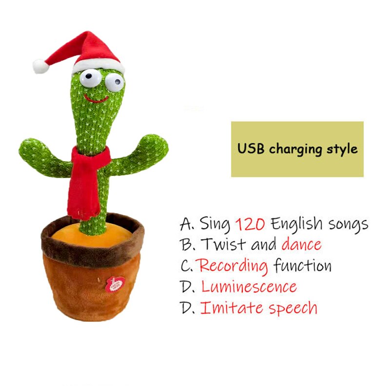 Wiggling Talking Cactus