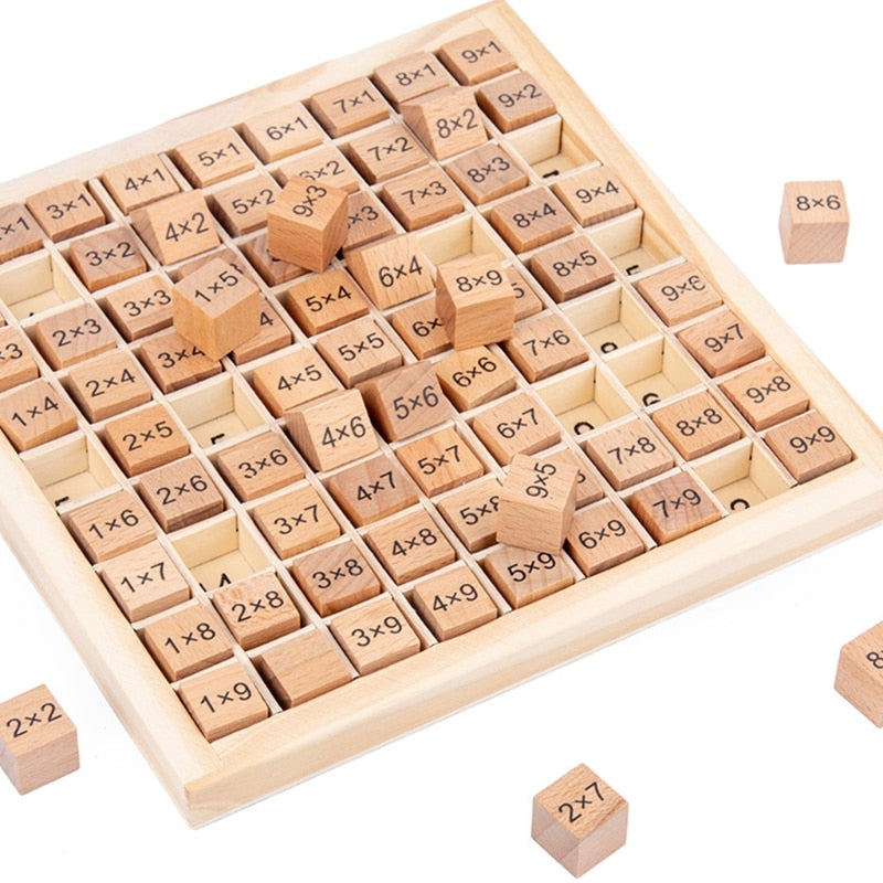 Wooden Math Wonders Playset