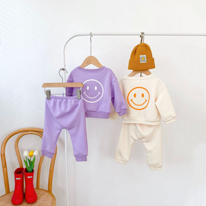 Hi Baby Sweatshirt and Jogger Pants Set