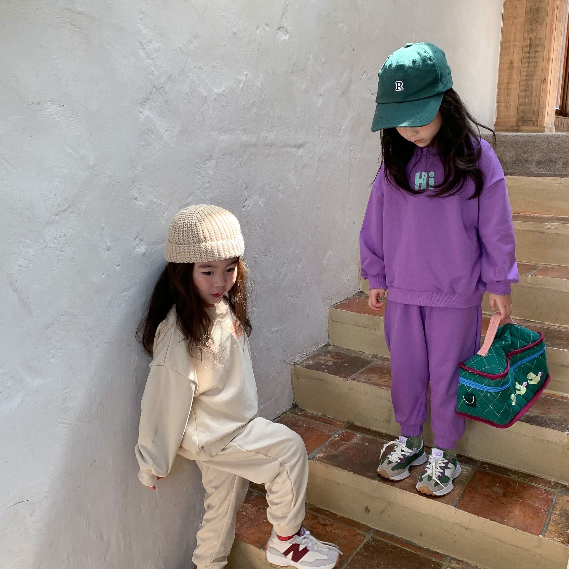 Hi Kids Sweatshirt and Jogger Pants Set