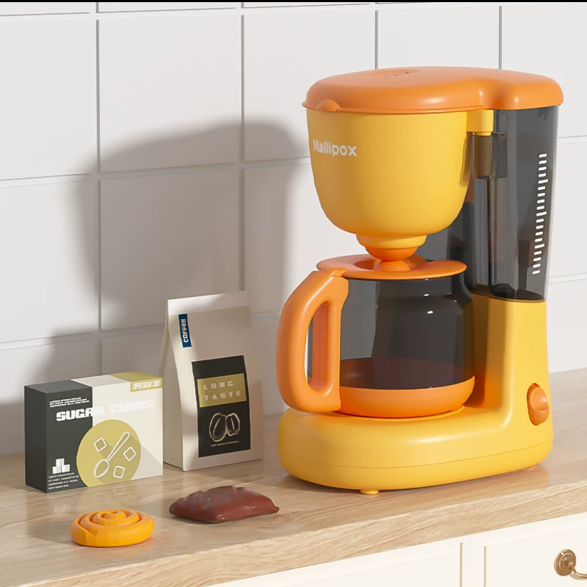 Toy - 5 pieces set: blender + mixer + coffee machine + toaster + microwave product view
