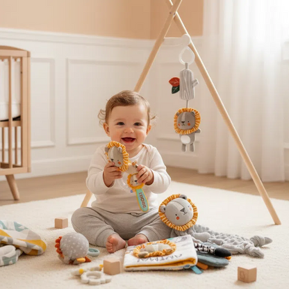 Sunlove Lion Soothing Gift Set for Newborns