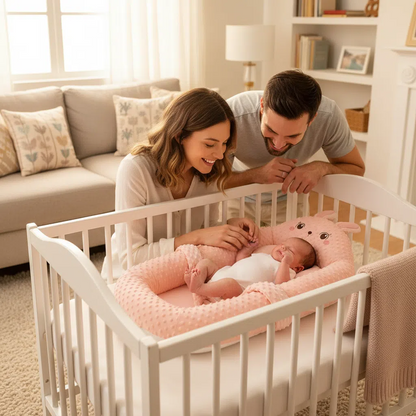 Smart Patting Baby Lounger & 2-in-1 Bionic Seat Nest