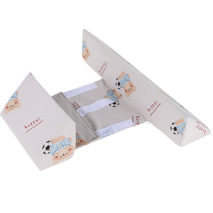 Newborn Baby Side Support Pillow Wedge with Removable Cover