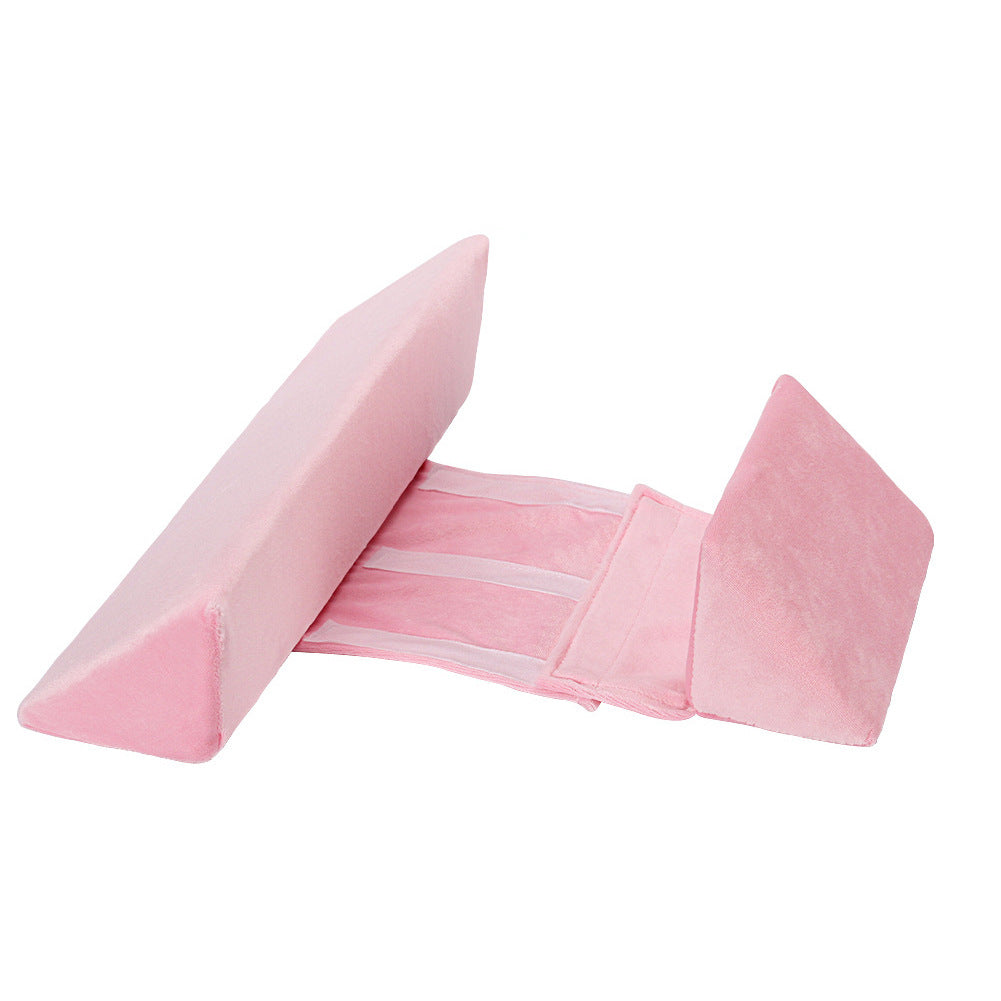 Newborn Baby Side Support Pillow Wedge with Removable Cover