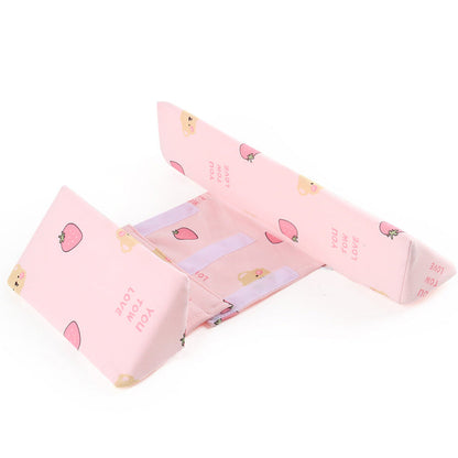 Newborn Baby Side Support Pillow Wedge with Removable Cover