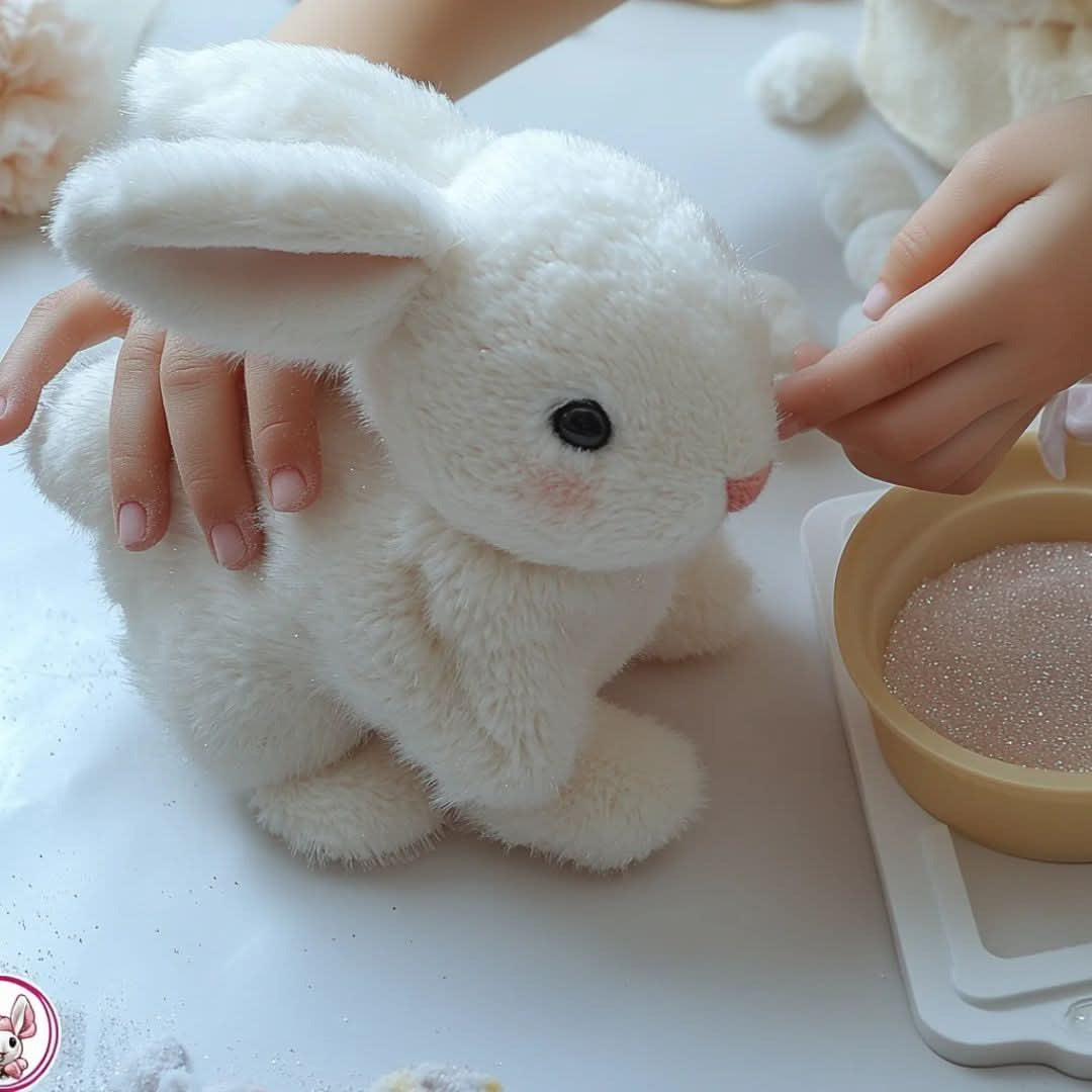 Jumping Interactive Plush Bunny – Soft Toy with Fun Motion