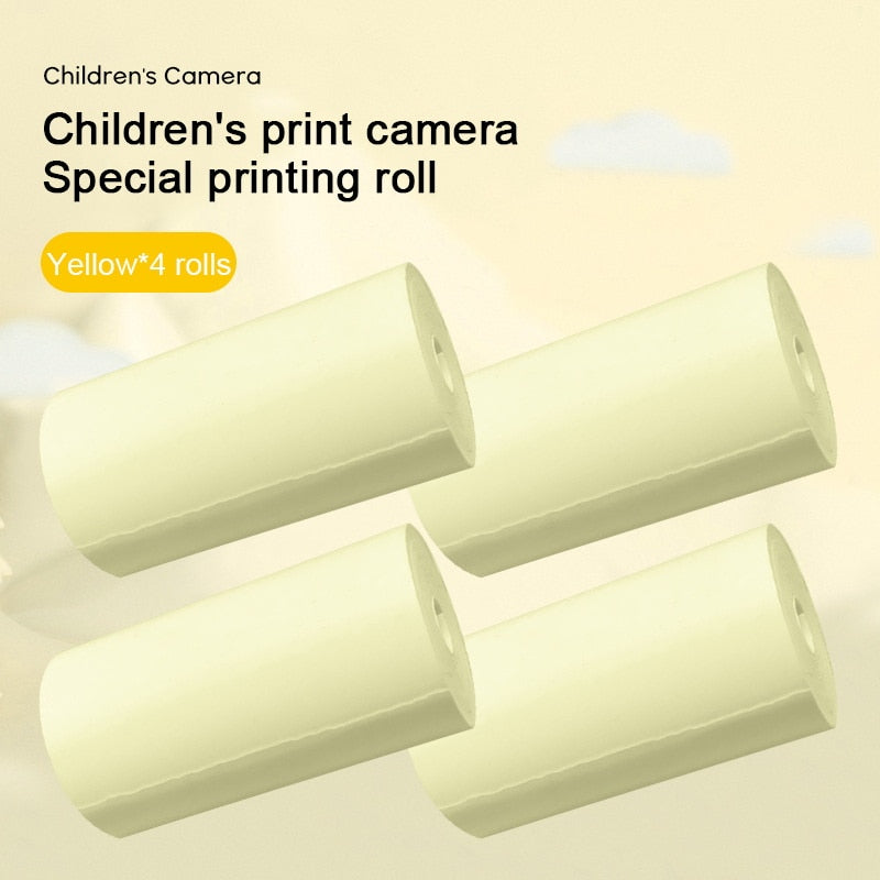 Kids Camera with Thermal Printing