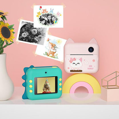 Kids Camera with Thermal Printing