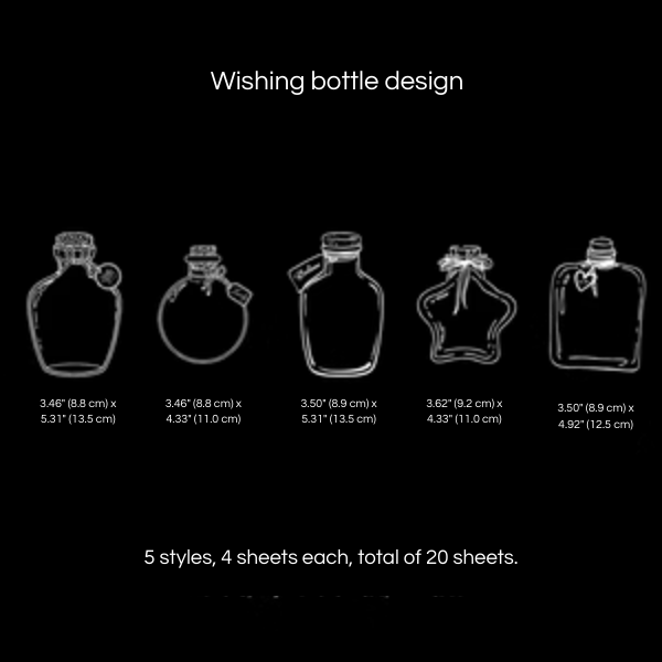 Garden Artwork Sealer - Small - Wish bottle design product view