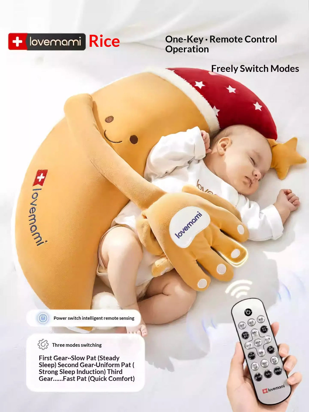 WEIQUEEN  Baby Banana Teether - Safe Silicone Teething Toy for Infants 0-12 Months moon