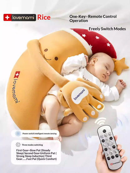 WEIQUEEN  Baby Banana Teether - Safe Silicone Teething Toy for Infants 0-12 Months moon