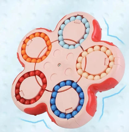 WEIQUEEN New Six-sided Rotation Finger Bean Intelligence Gyro Antistress