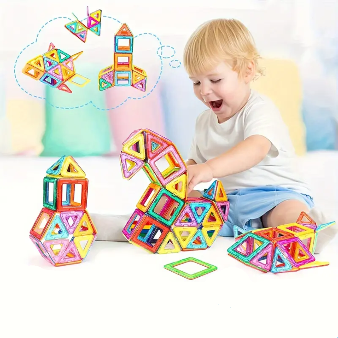 Magnetic Building Blocks – Inspiring STEM Creativity for Children
