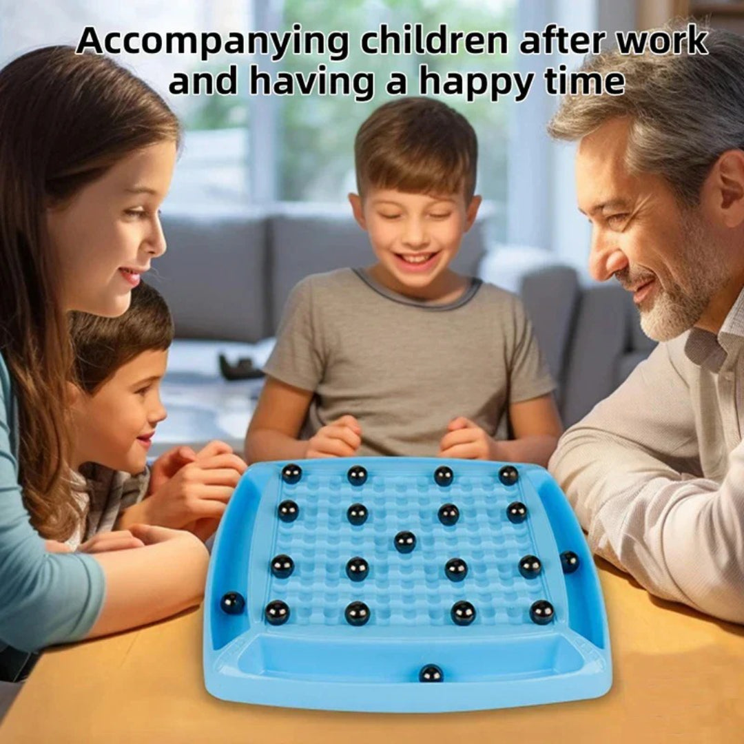 Portable Magnetic Chess Set: Strategic Game on the Go