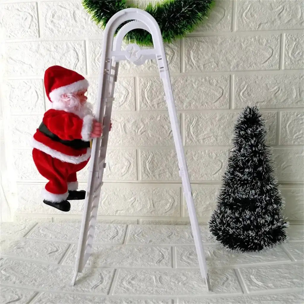 2023 Christmas Santa Claus Electric Climb Ladder Christmas Tree Ornament Decoration For Indoor_Outdoor For New Year Kids Gifts - AliExpress - MEACAOFG