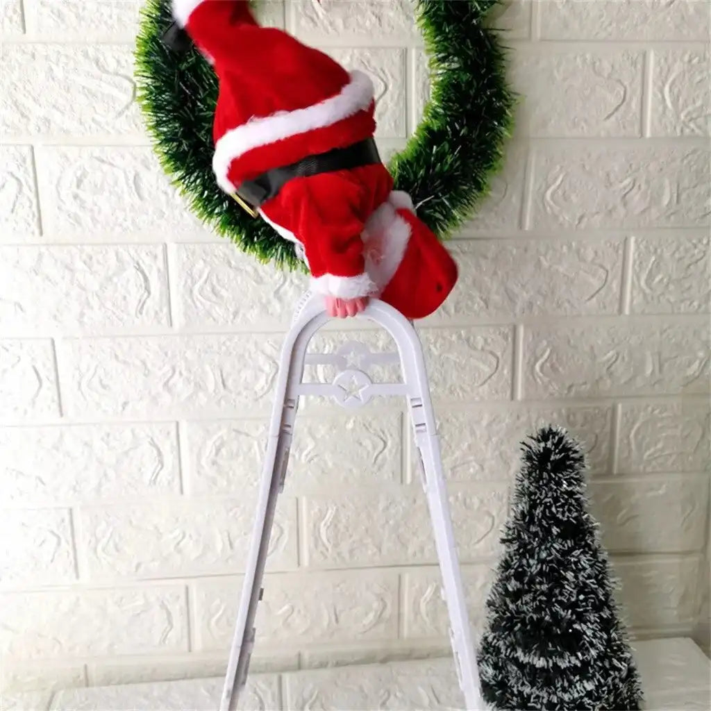 2023 Christmas Santa Claus Electric Climb Ladder Christmas Tree Ornament Decoration For Indoor_Outdoor For New Year Kids Gifts - AliExpress - MEACAOFG