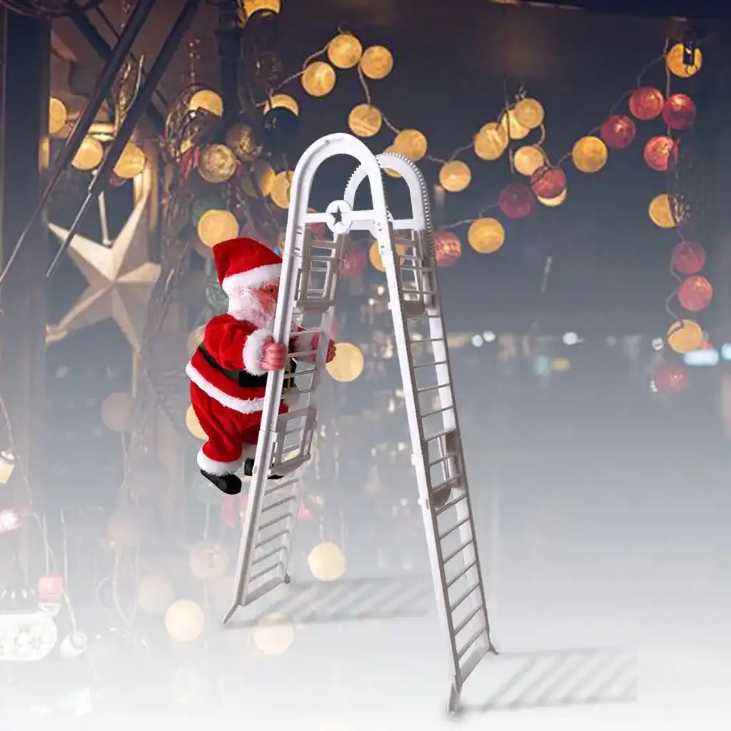 2023 Christmas Santa Claus Electric Climb Ladder Christmas Tree Ornament Decoration For Indoor_Outdoor For New Year Kids Gifts - AliExpress - MEACAOFG