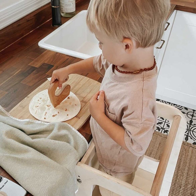 Montessori Wooden Chopper for Kids