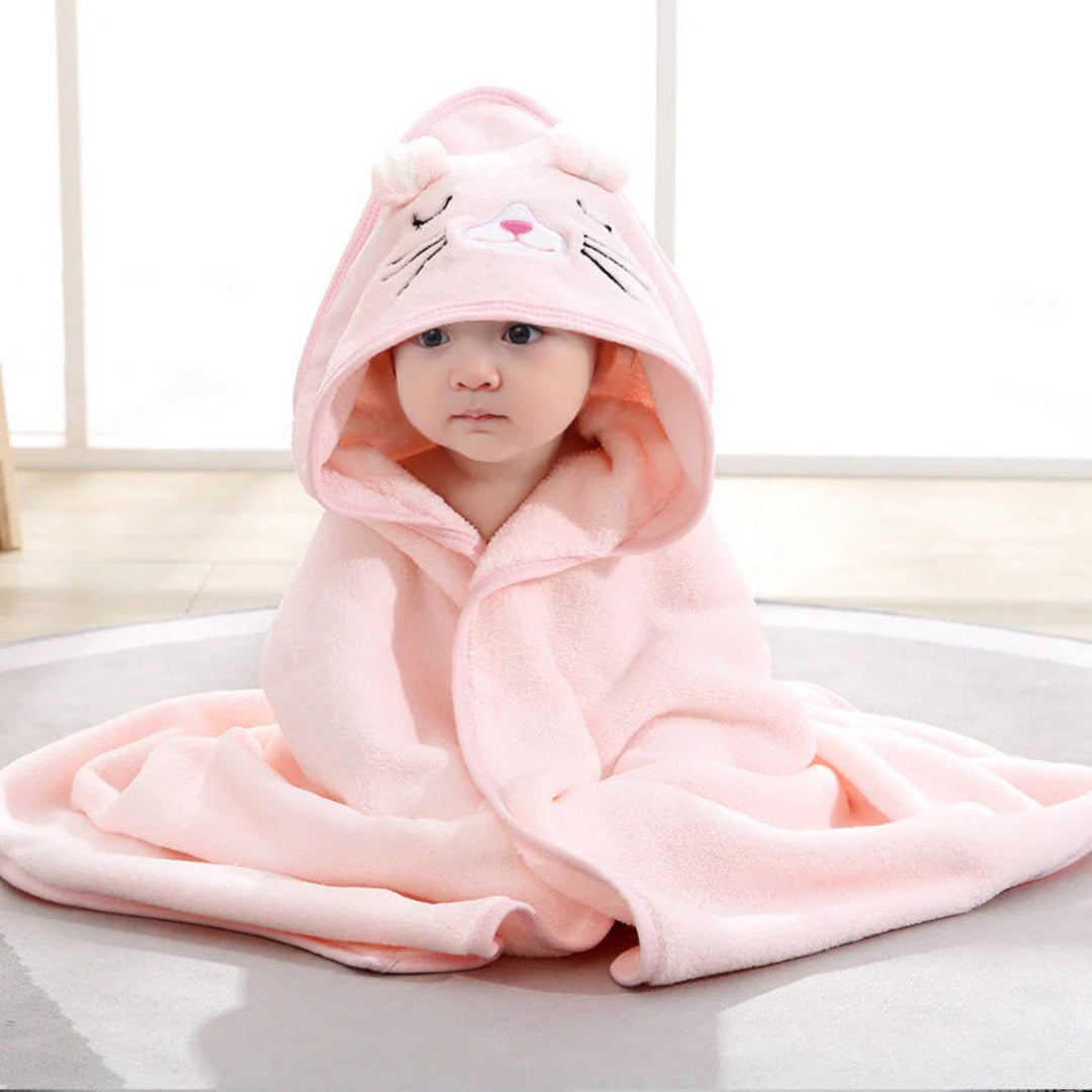 Soft and Absorbent Baby Bath Towel