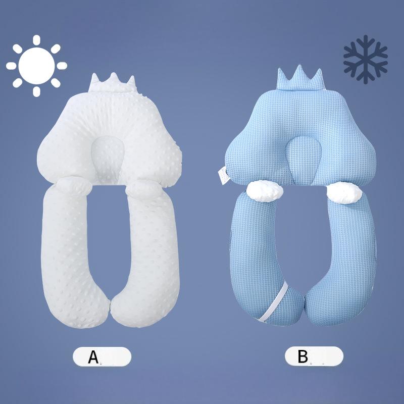 5-Zone Adjustable Baby Support Pillow for Newborns
