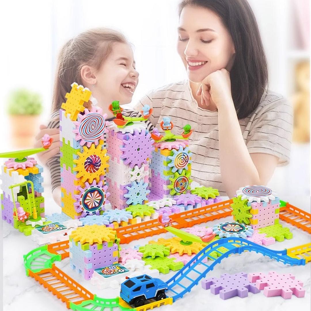 Spinning Building Blocks – Imaginative Play Toy