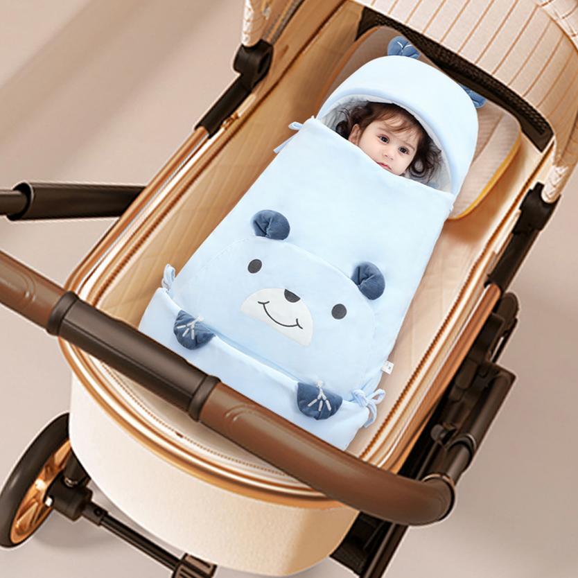 Antibacterial Intelligent Temperature-Sensing Baby Swaddle Blanket