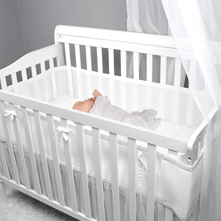 3D Breathable Mesh Crib Bumper product detail