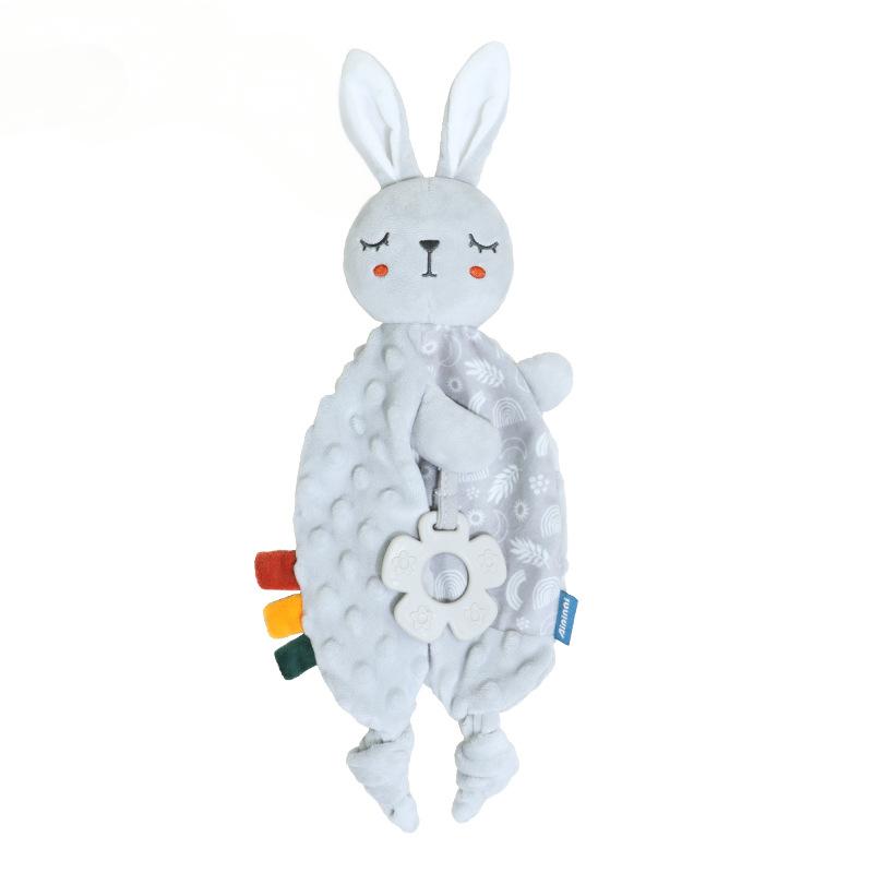 Soothing Baby Lovey – Soft Teether Comfort Blanket for 0-3Y