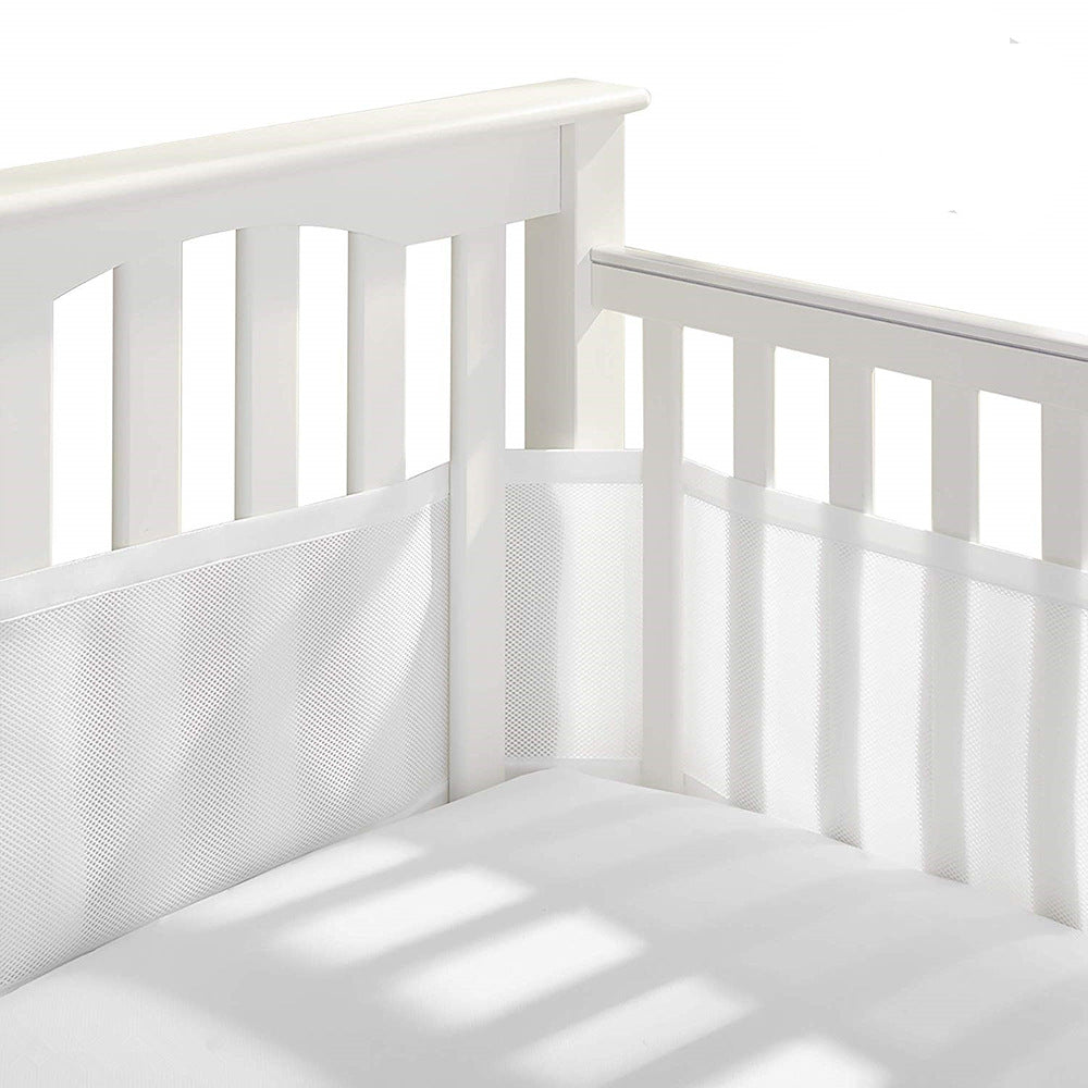 3D Breathable Mesh Crib Bumper