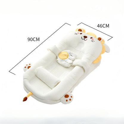 Smart Baby Lounger with Adjustable Anti-Reflux Incline and Gentle Patting Function